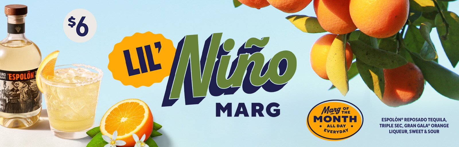 Chili's April Margarita of the Month - Lil' Niño Marg