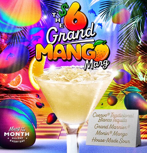 Chili's September Margarita of the Month - The Grand Mango Marg