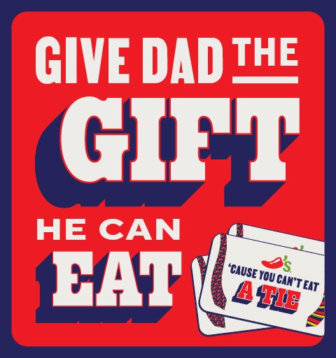 Chili's gift cards for Father's Day