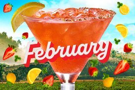 Chili's February MOTM StrawEddy Margarita 