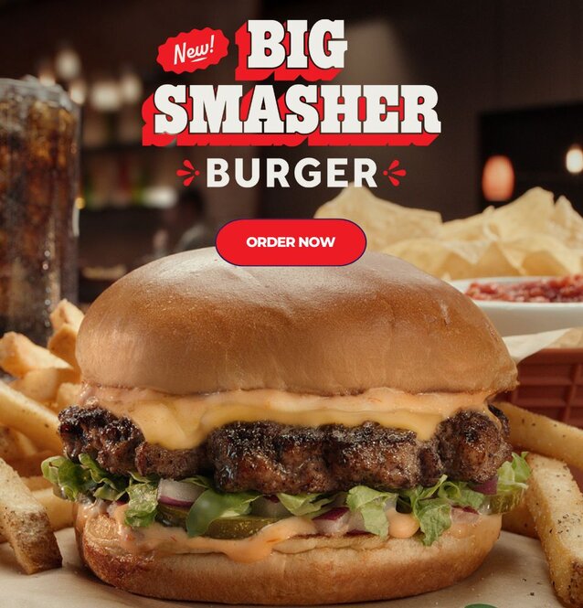 The new Big Smasher burger is now available at Chili's 