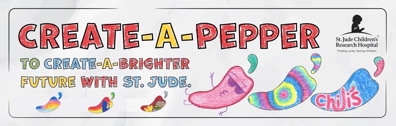 St. Jude's Create-A-Pepper is back at Chili's!
