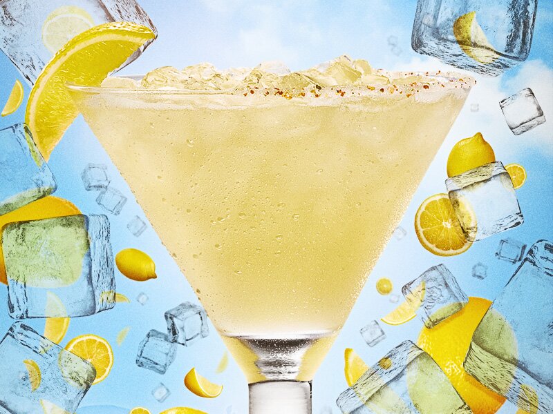 Chili's March Margarita of the Month - The Lemon Drop Marg