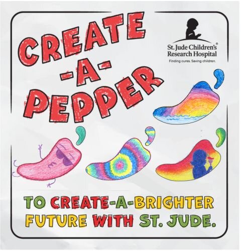 St. Jude's Create-A-Pepper is back at Chili's!
