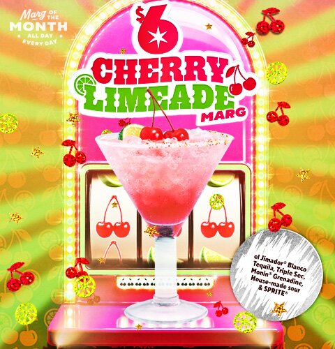 Chili's September Margarita of the Month - The Cherry Limeade Marg
