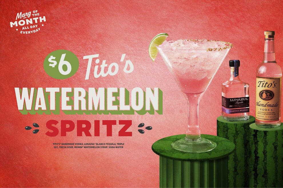 Chili's Tito's Watermelon Spritz