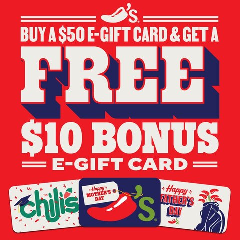 Chili's gift cards