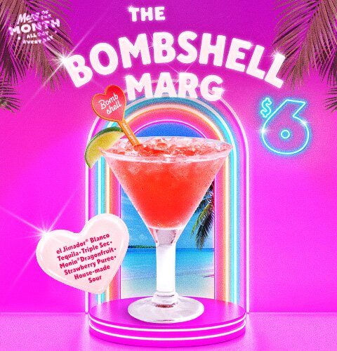 Chili's July Margarita of the Month - The Bombshell Marg
