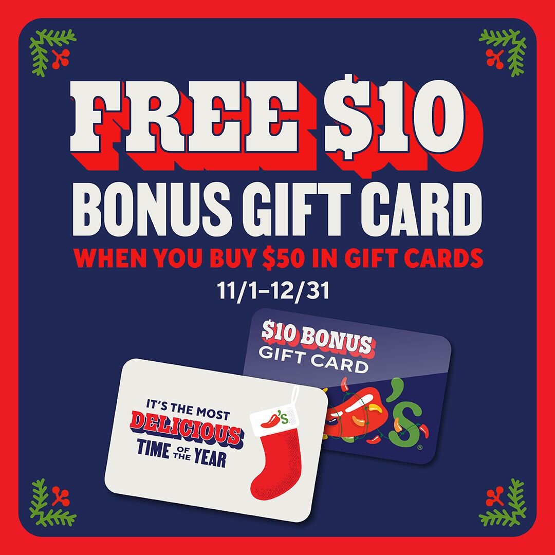 Chili's gift cards
