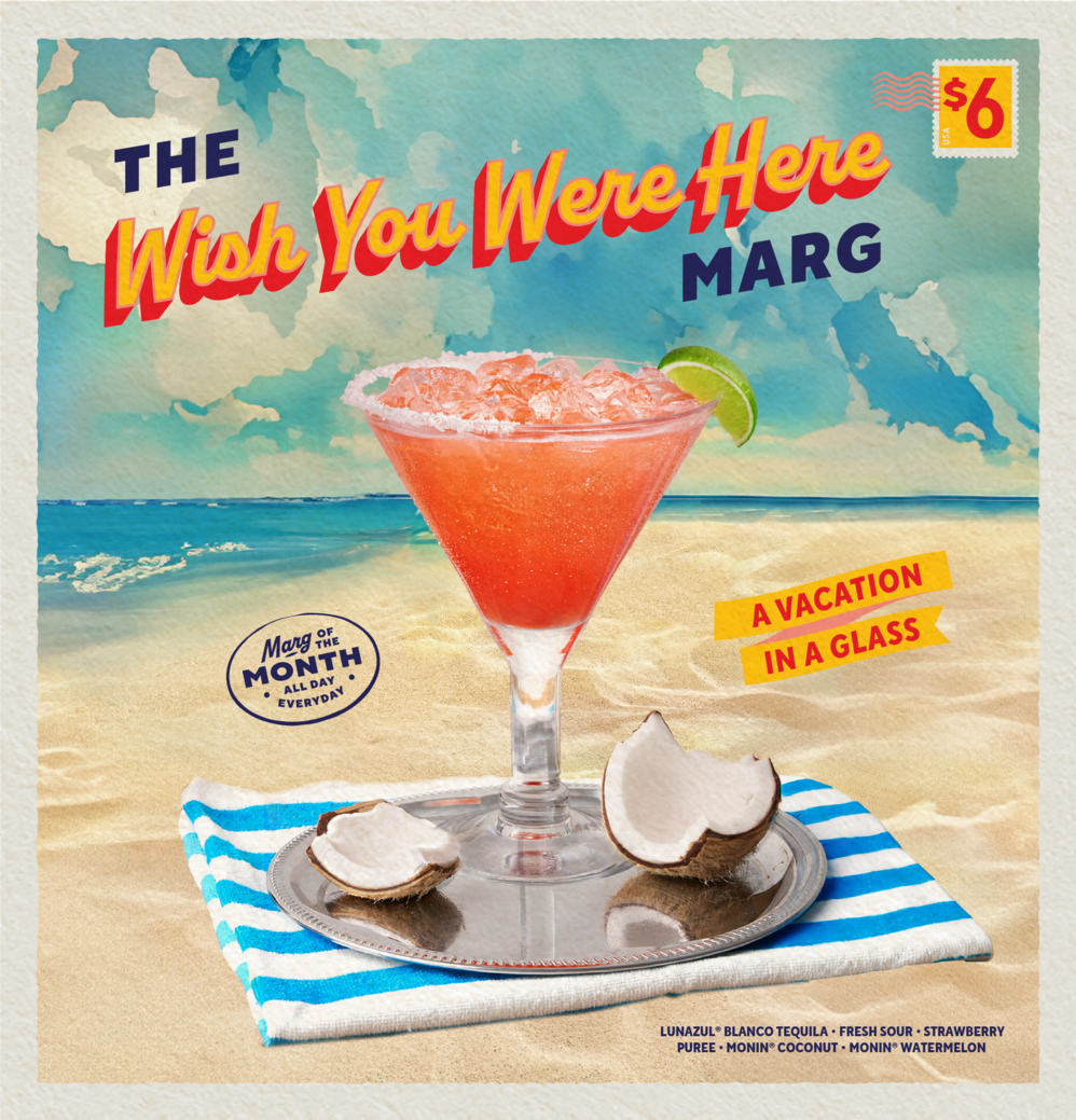 Tito's Watermelon Spritz Chili's Margarita of the Month June