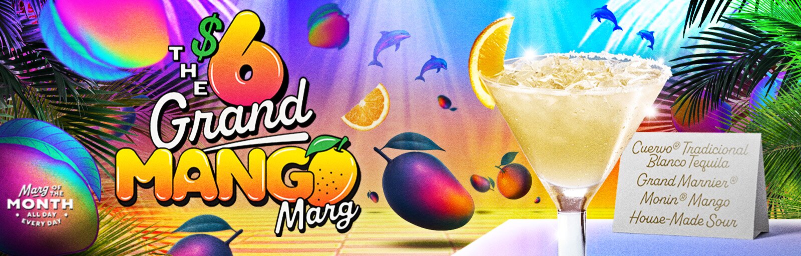 Chili's September Margarita of the Month - The Grand Mango Marg
