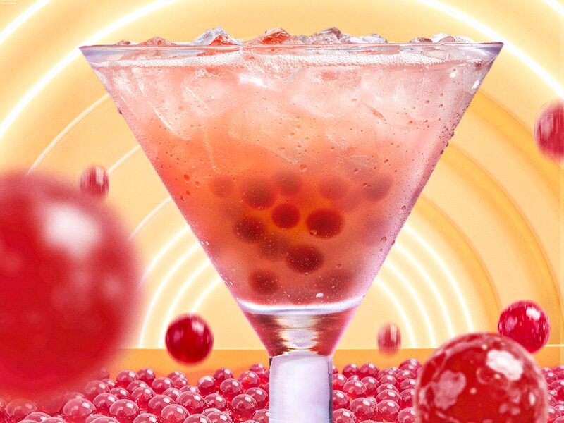 Chili's May Margarita of the Month - The Popping Boba Marg