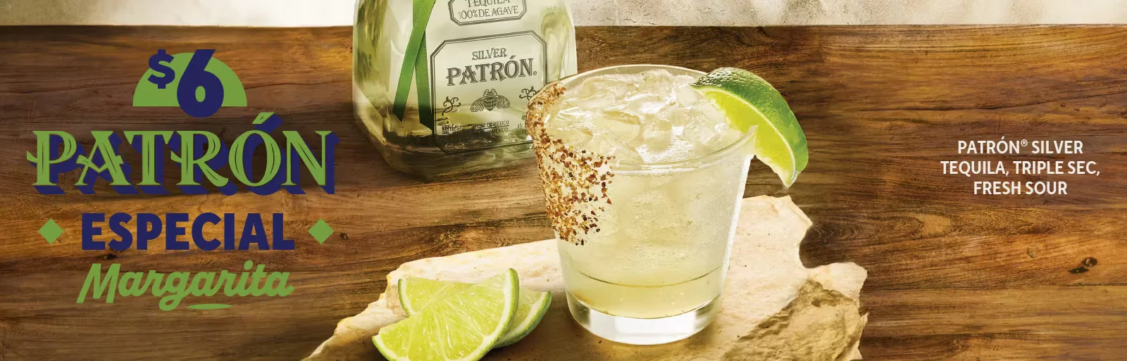 Chili's March Margarita of the Month - Patrón® Especial Margarita