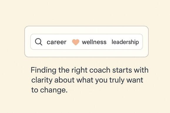 find a right coach