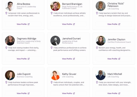 dreamcoachmatch coaches