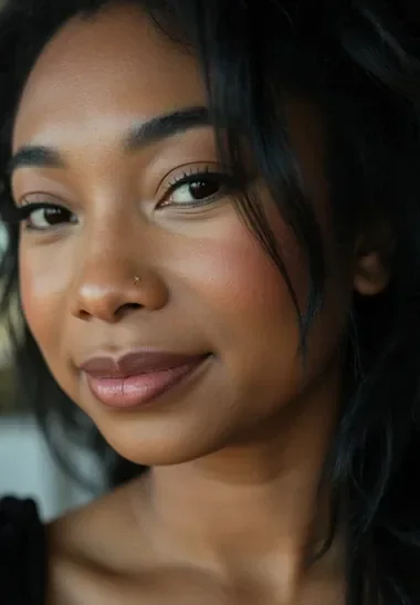 Elegant personalized AI avatar portrait with detailed realistic facial features and cinematic lighting