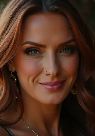 AI avatar portrait of a person in a vibrant cinematic style with detailed lighting and rich color grading