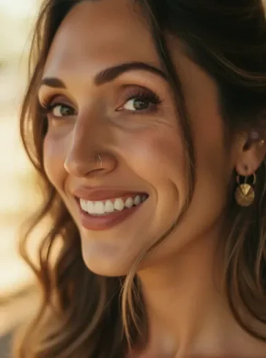 AI avatar portrait that closely resembles the original photo subject with detailed facial features