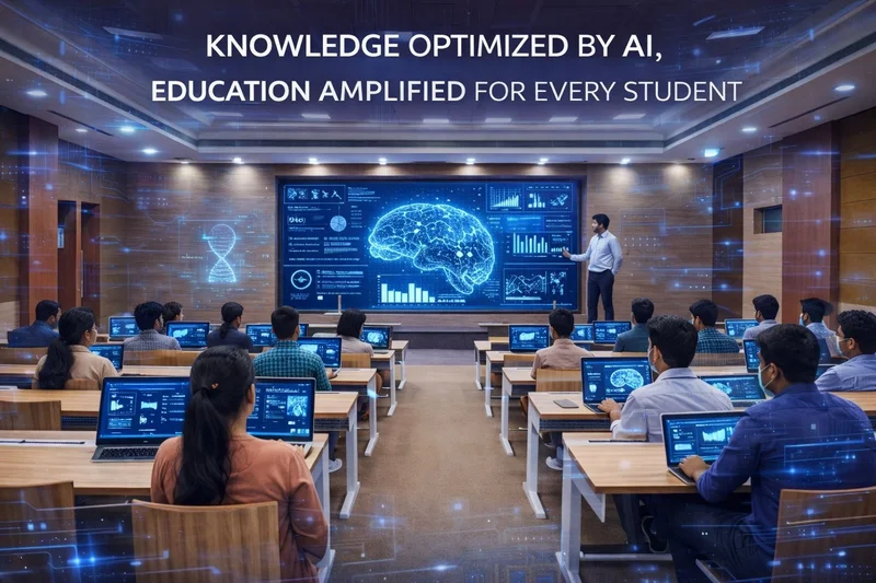 Knowledge Optimized by AI Education Amplified