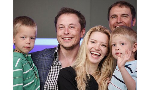 Elon Musk and His Children