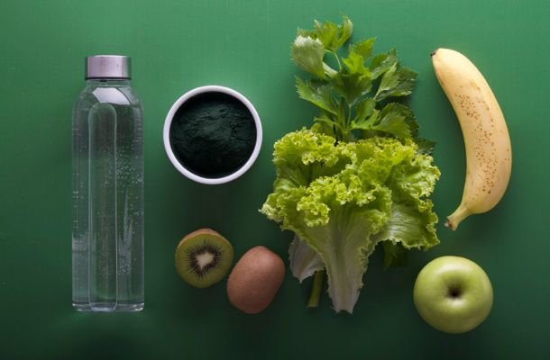 Green juice ingredients