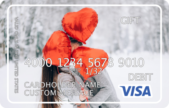 Customized Visa card