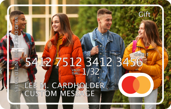 Customized Mastercard card