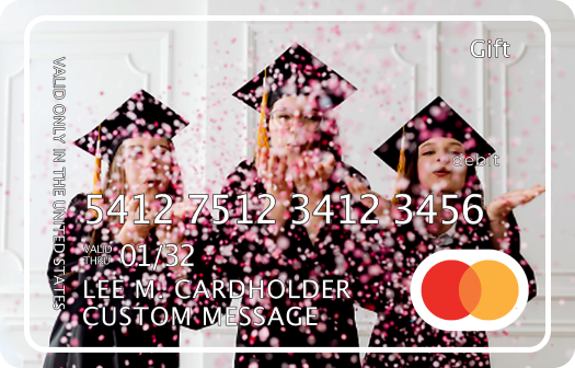 Customized Mastercard card
