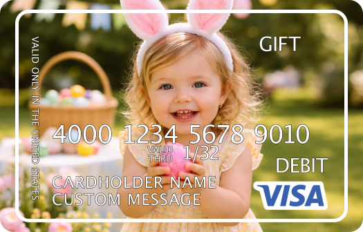 Customized Visa card