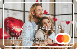 Customized Mastercard card