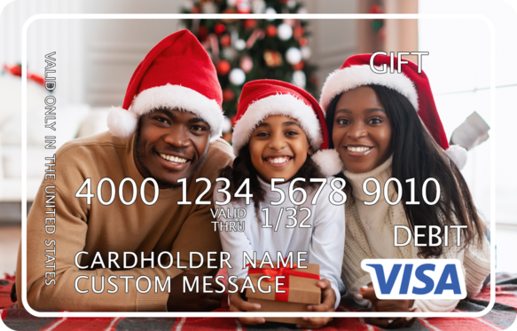 Customized Visa card
