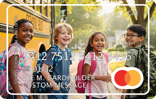 Customized Mastercard card
