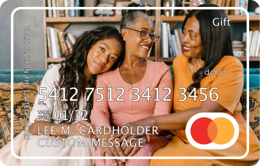 Customized Mastercard card