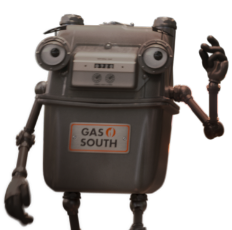 Mr. Meter Waving with Scarf