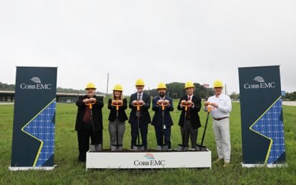 Cobb EMC breaking ground on SolarShare project