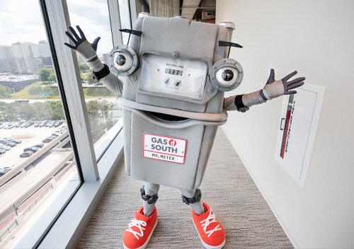 Mr. Meter In the Office Halls