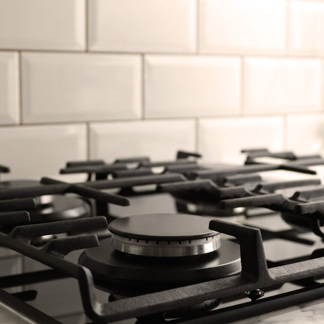 gas stove turned off