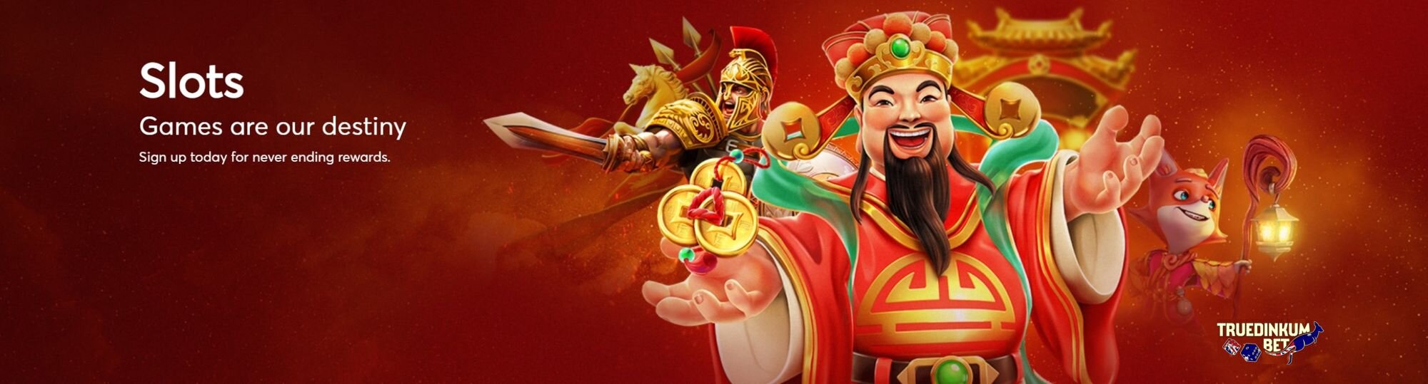 Truedinkumbet Slots Banner