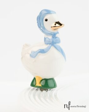 Image of Nora Fleming Mini Porch Pal Goose Platter Ornament