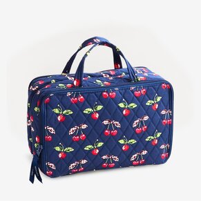 Image of Vera Bradley Ultimate Travel Case  in Cherry Picking