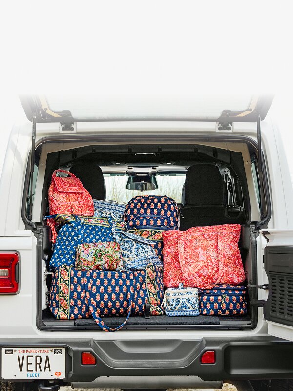 Image of Vera Bradley Totes in Slow Dance with Small tote in Cottage Shells