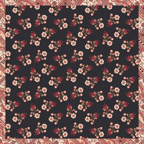 Image of Vera Bradley Vinyeard Green Chambray Swatch