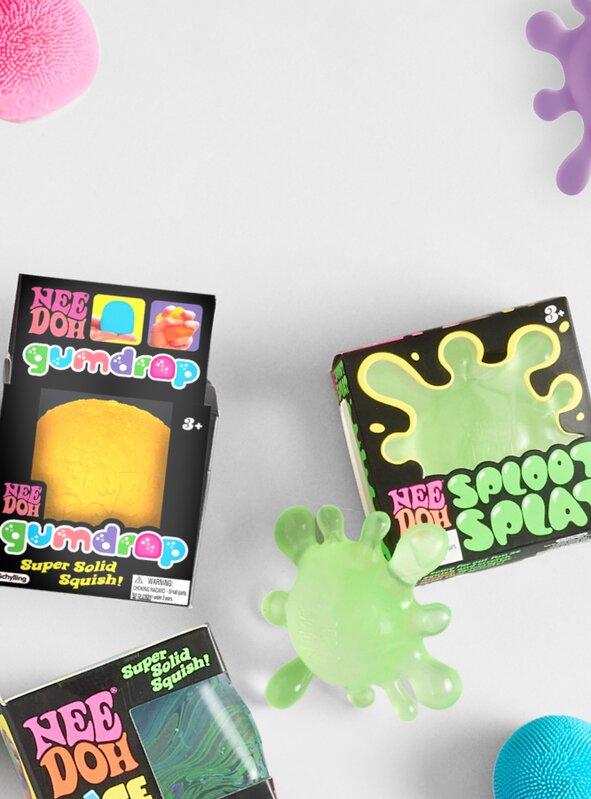 Image of various NeeDoh toys