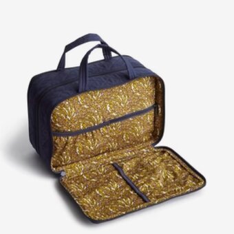 Image of Vera Bradley Ultimate Travel Case in Peacoat