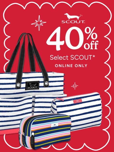 40% off Select SCOUT - Online only