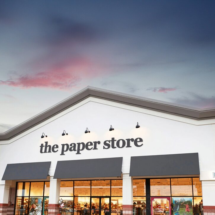 Image of a The Paper Store storefront 