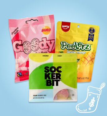 Stocking stuffer gift ideas: bagged candy