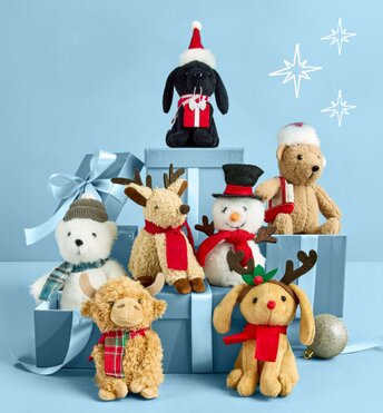 Image of plush stuffed animals