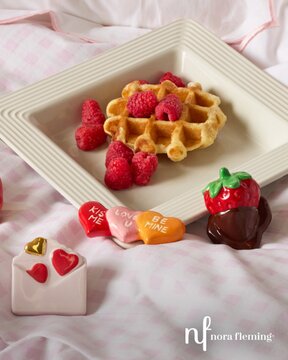 Image of Valentines Day Nora Fleming Mini Platter Ornaments