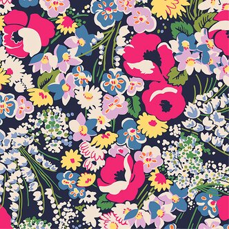 Image of Vera Bradley Poppy Fields Swatch
